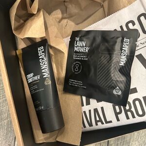 NWT Manscaped Crop Soother + Replacement Trimmer Blades